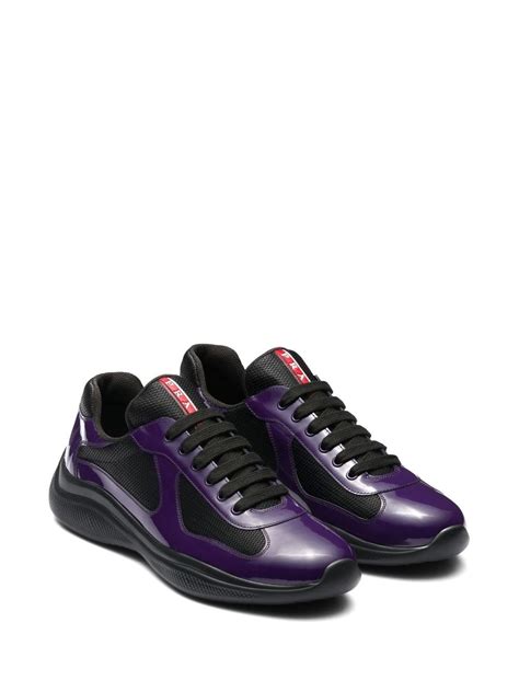 prada americas cup sneaker sale|Prada America's Cup low top black mesh.